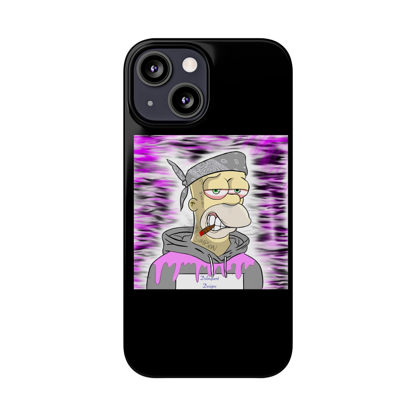 Delinquent Designs Slim Phone Cases