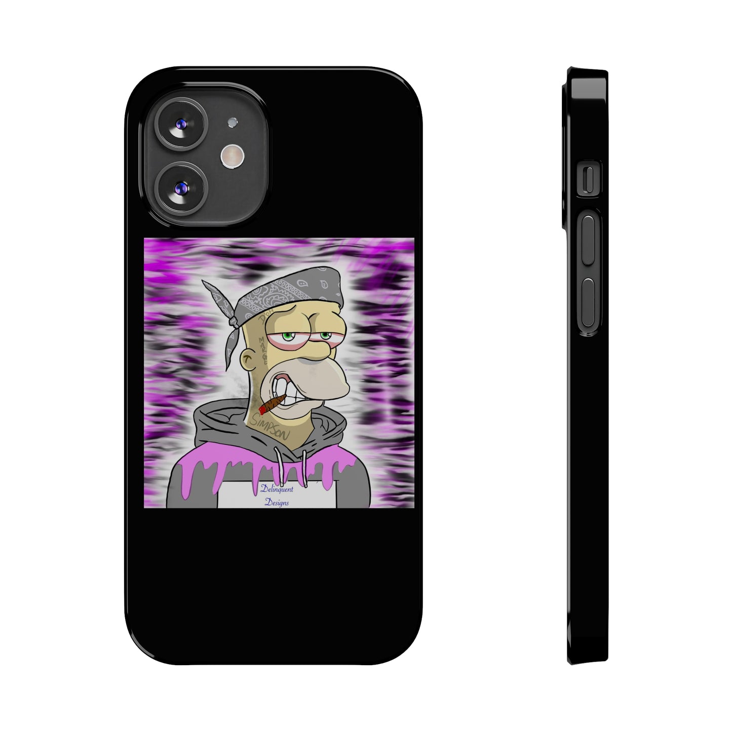 Delinquent Designs Slim Phone Cases