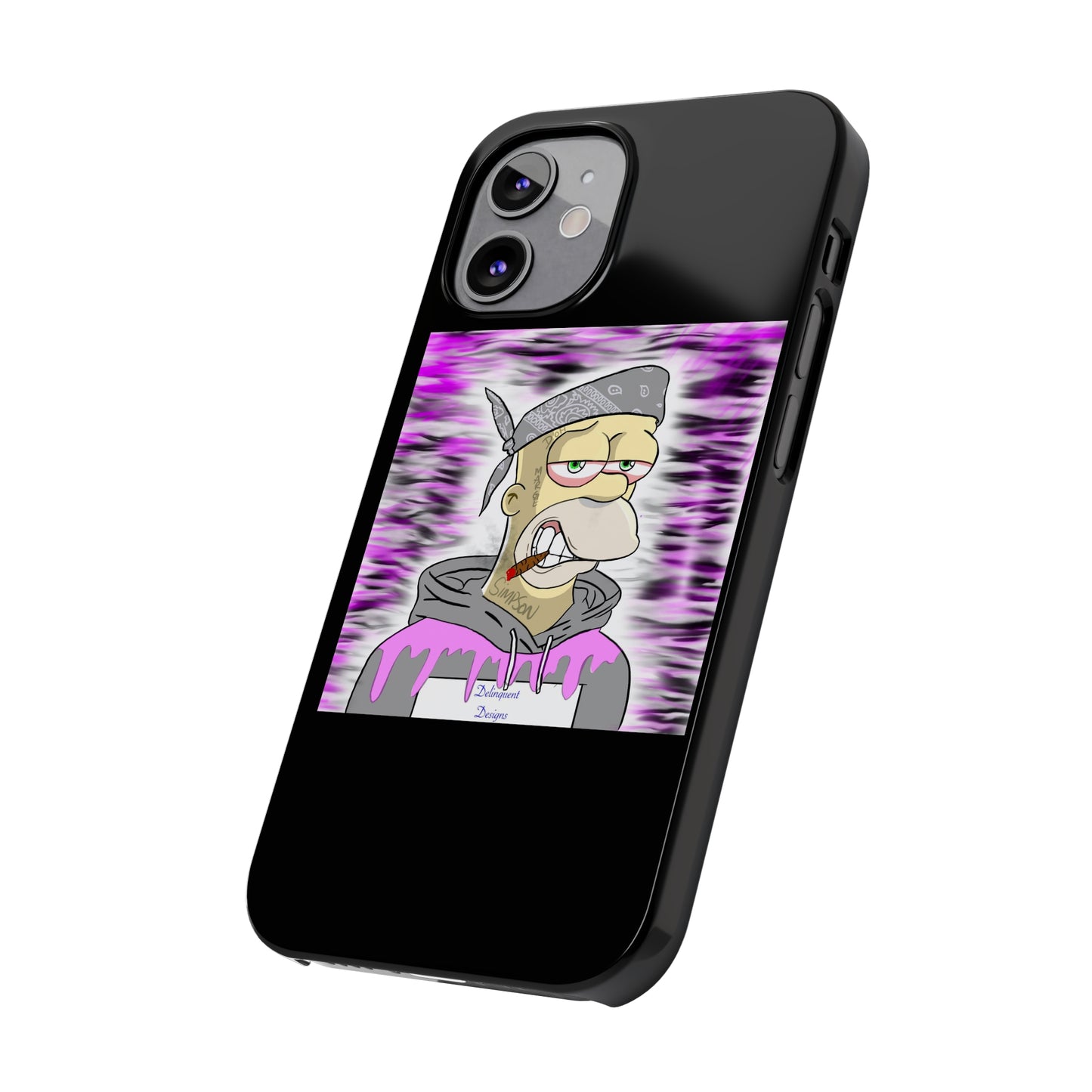 Delinquent Designs Slim Phone Cases