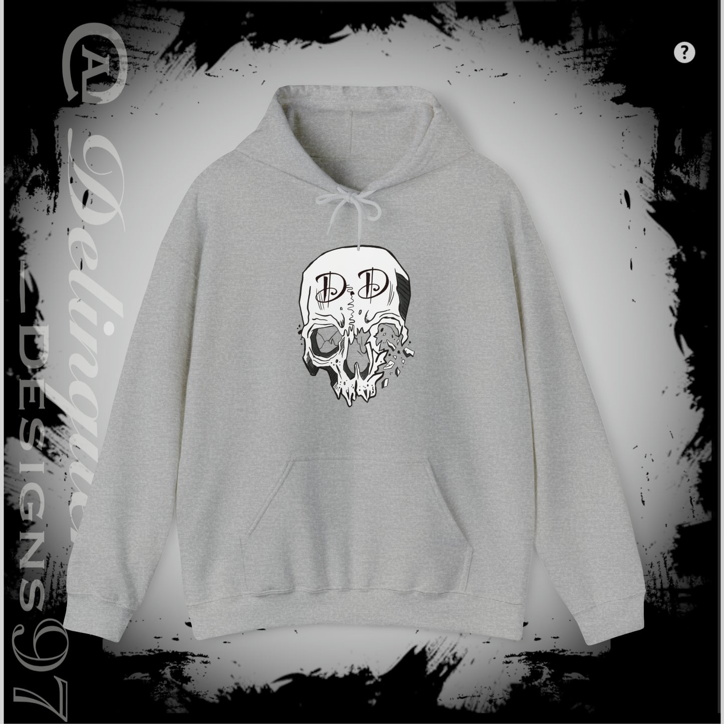 Delinquent Designs Unisex Heavy Blend™ Hooded Sweatshirt