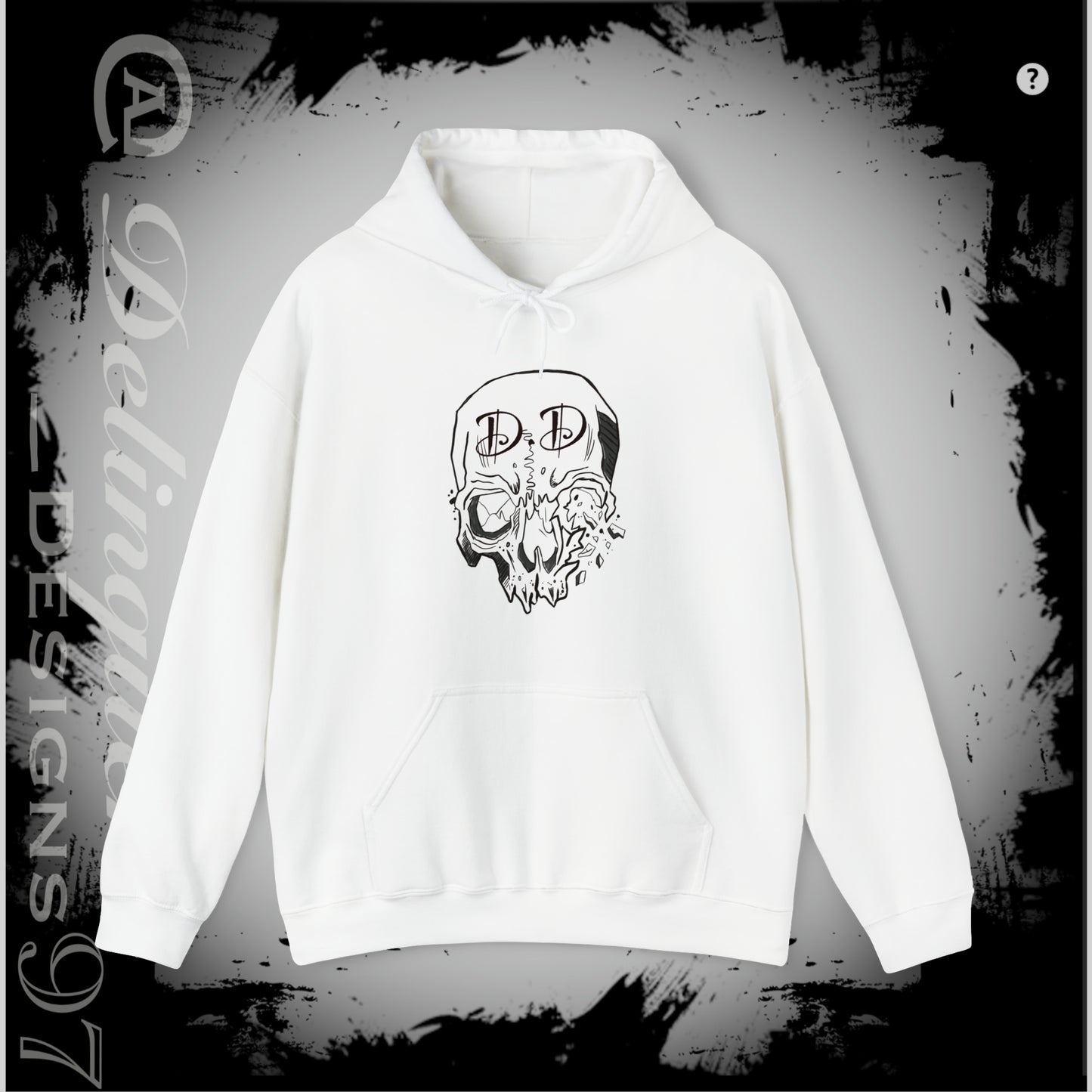 Delinquent Designs Unisex Heavy Blend™ Hooded Sweatshirt