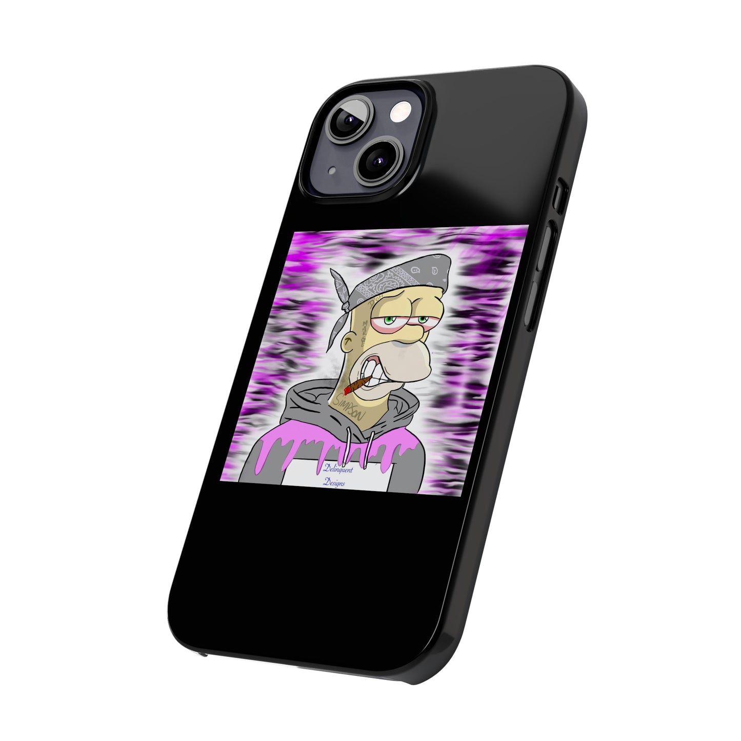 Delinquent Designs Slim Phone Cases