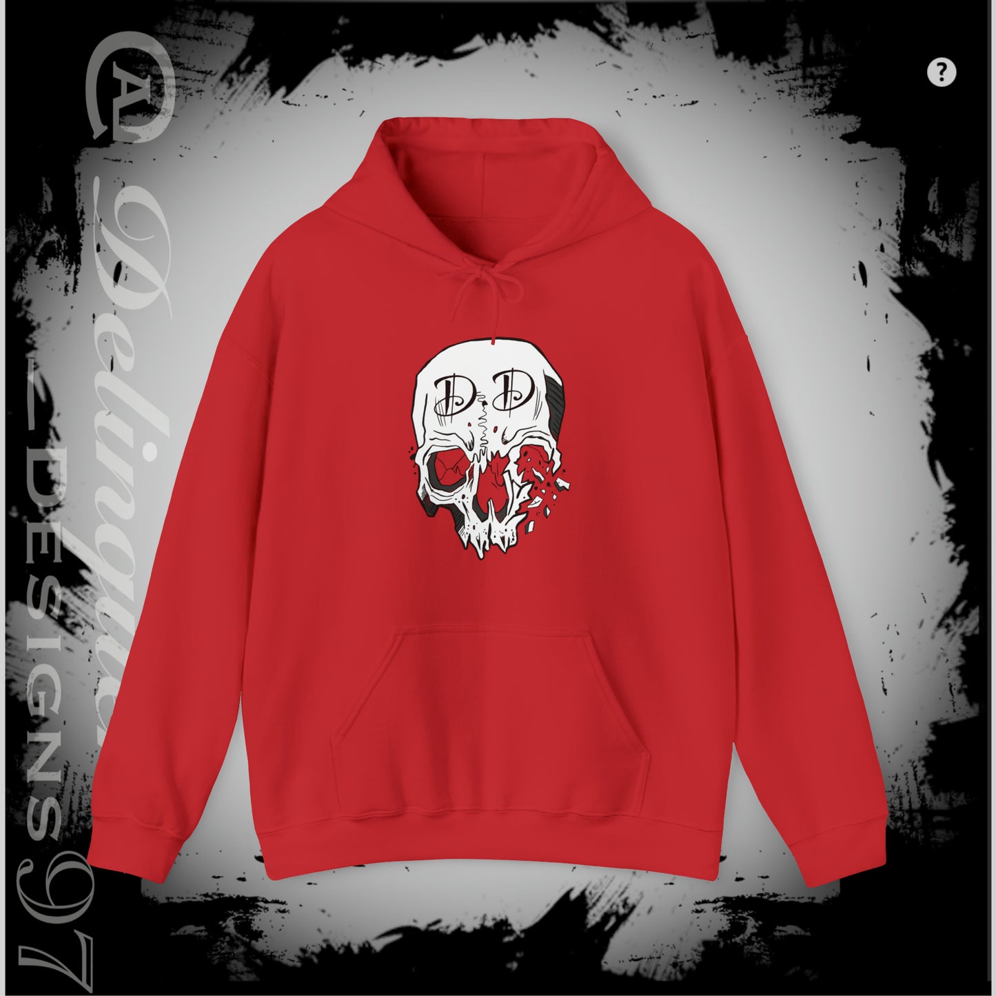 Delinquent Designs Unisex Heavy Blend™ Hooded Sweatshirt