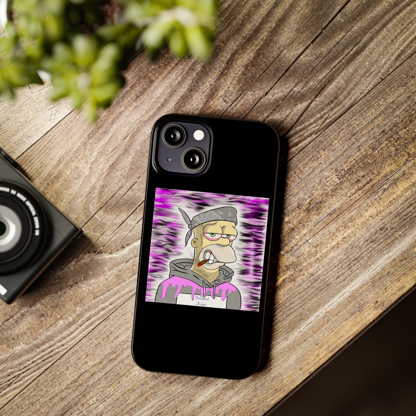 Delinquent Designs Slim Phone Cases