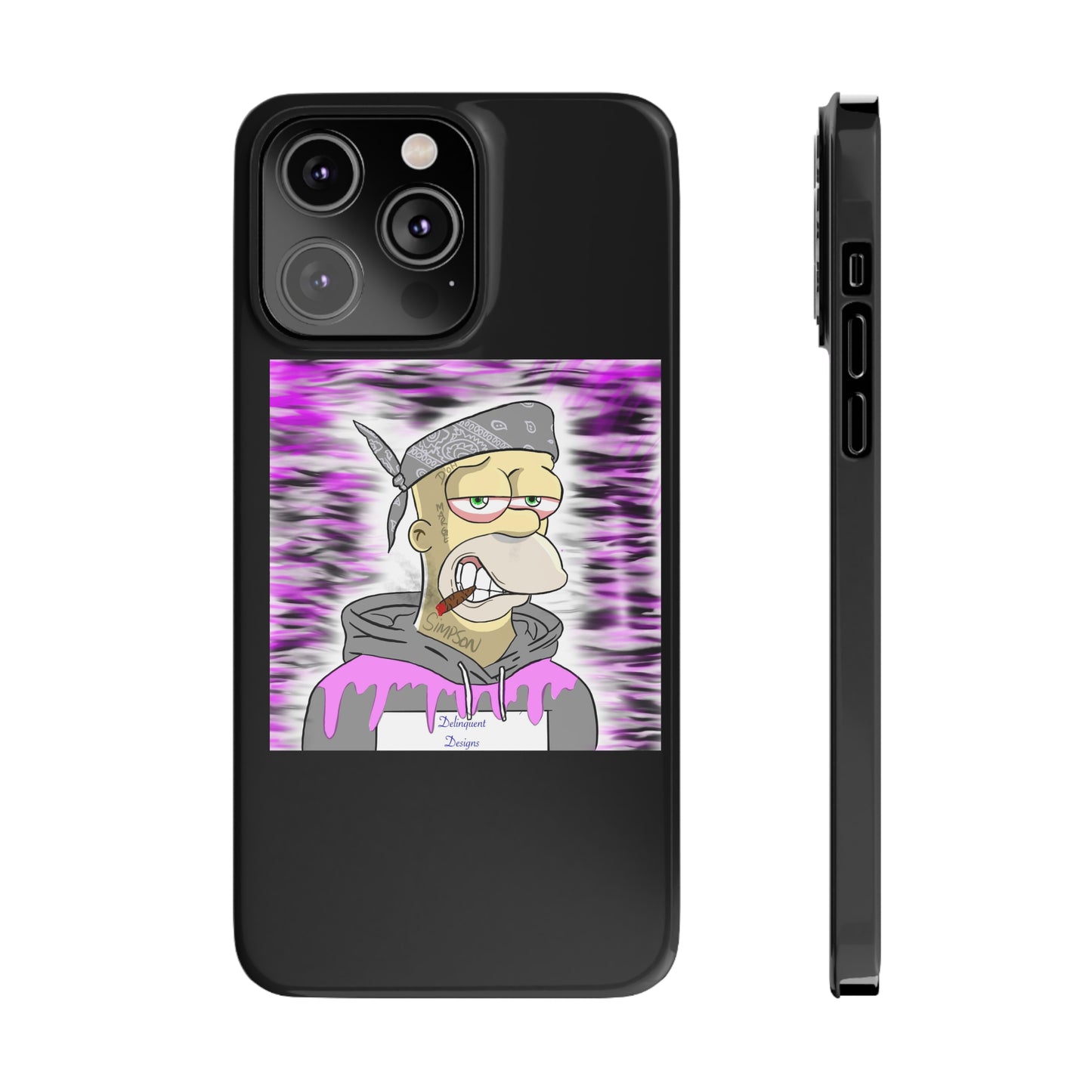 Delinquent Designs Slim Phone Cases