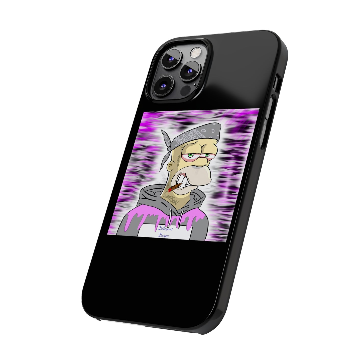 Delinquent Designs Slim Phone Cases