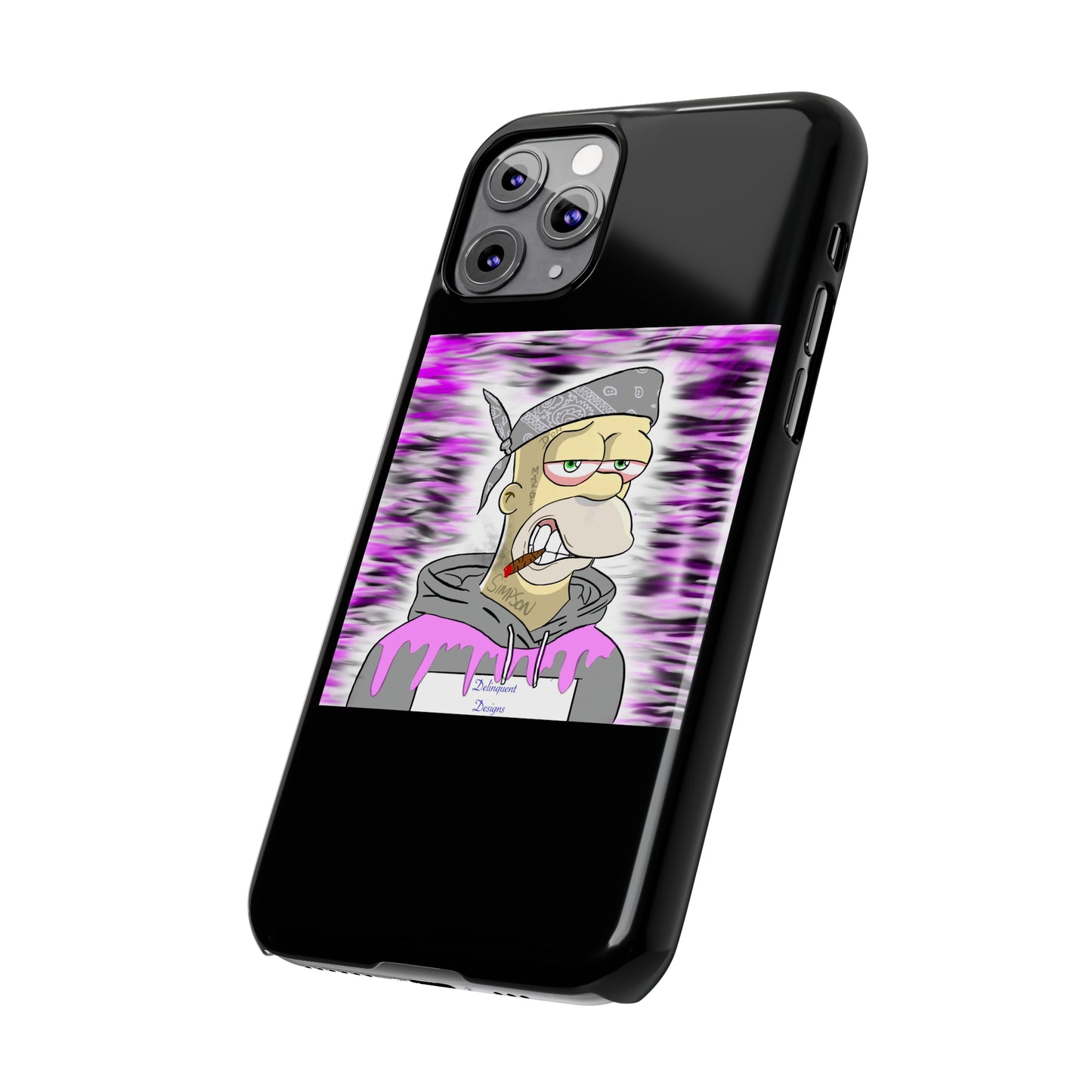 Delinquent Designs Slim Phone Cases