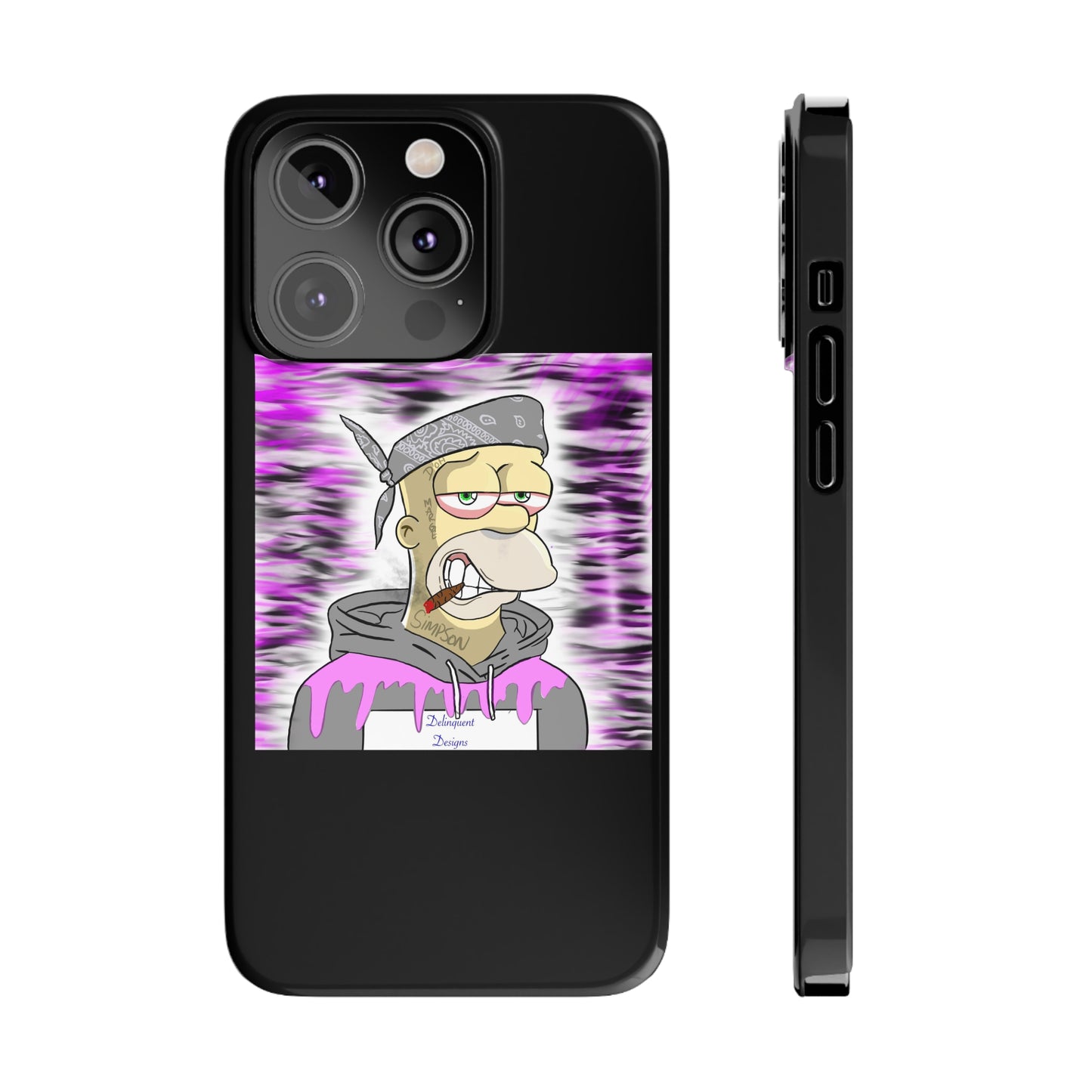 Delinquent Designs Slim Phone Cases