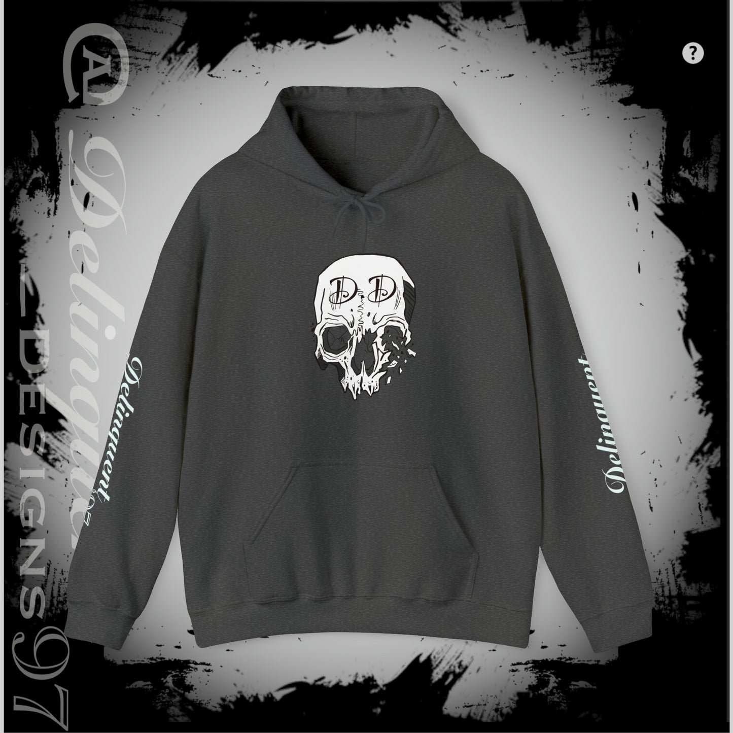 Delinquent Designs Unisex Heavy Blend™ Hooded Sweatshirt