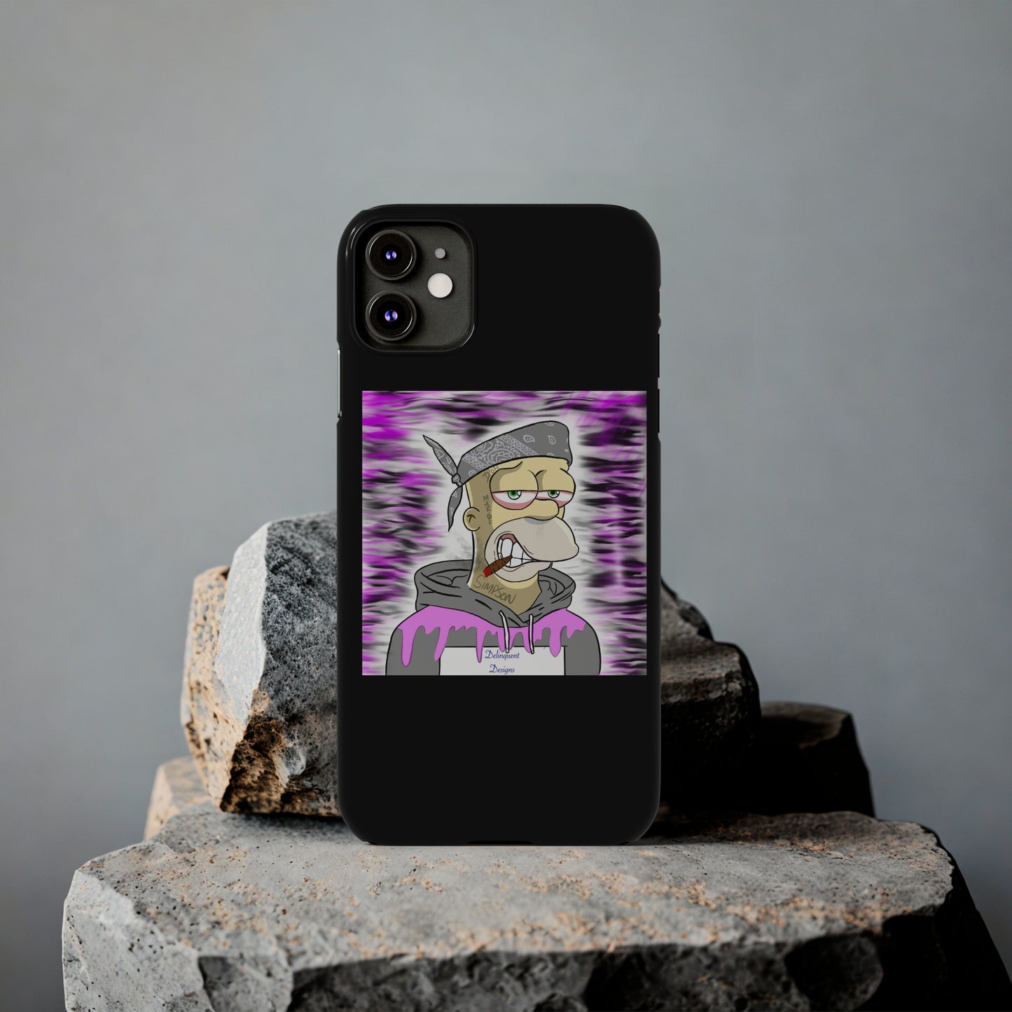 Delinquent Designs Slim Phone Cases