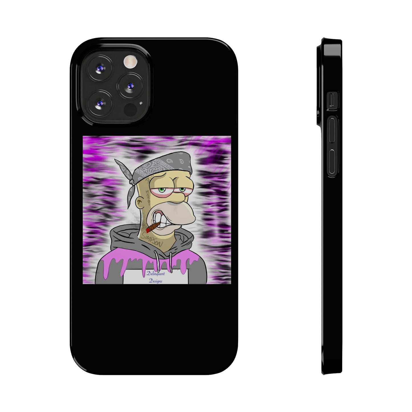 Delinquent Designs Slim Phone Cases