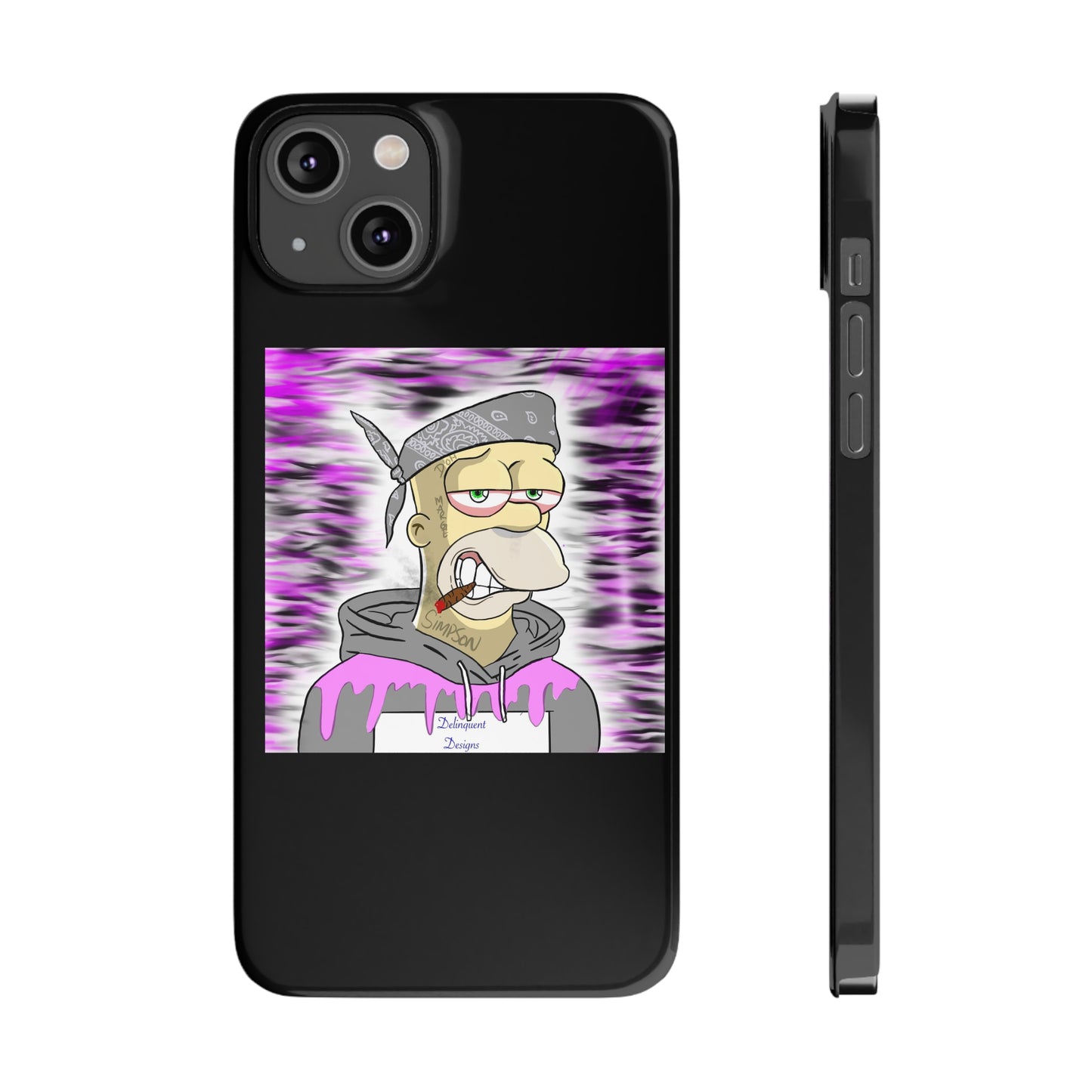 Delinquent Designs Slim Phone Cases