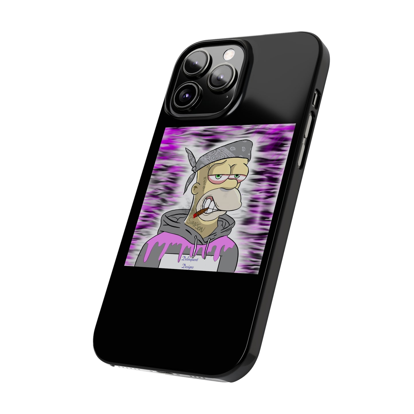 Delinquent Designs Slim Phone Cases