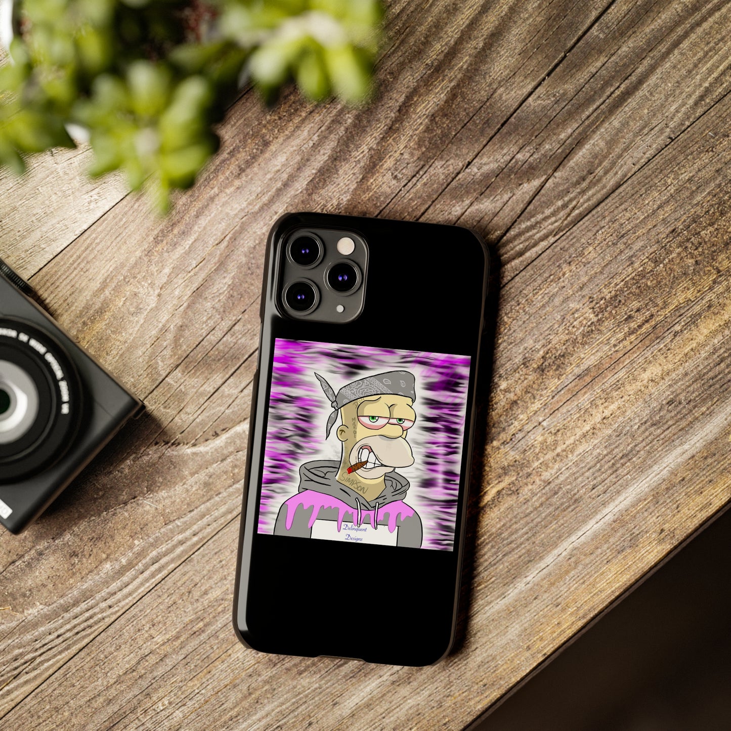 Delinquent Designs Slim Phone Cases