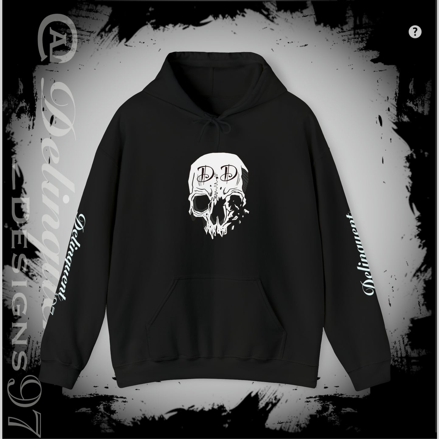 Delinquent Designs Unisex Heavy Blend™ Hooded Sweatshirt