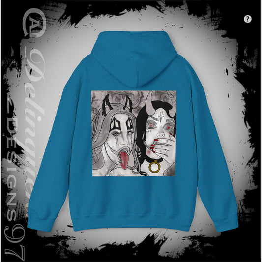 Delinquent Designs Unisex Heavy Blend™ Hooded Sweatshirt