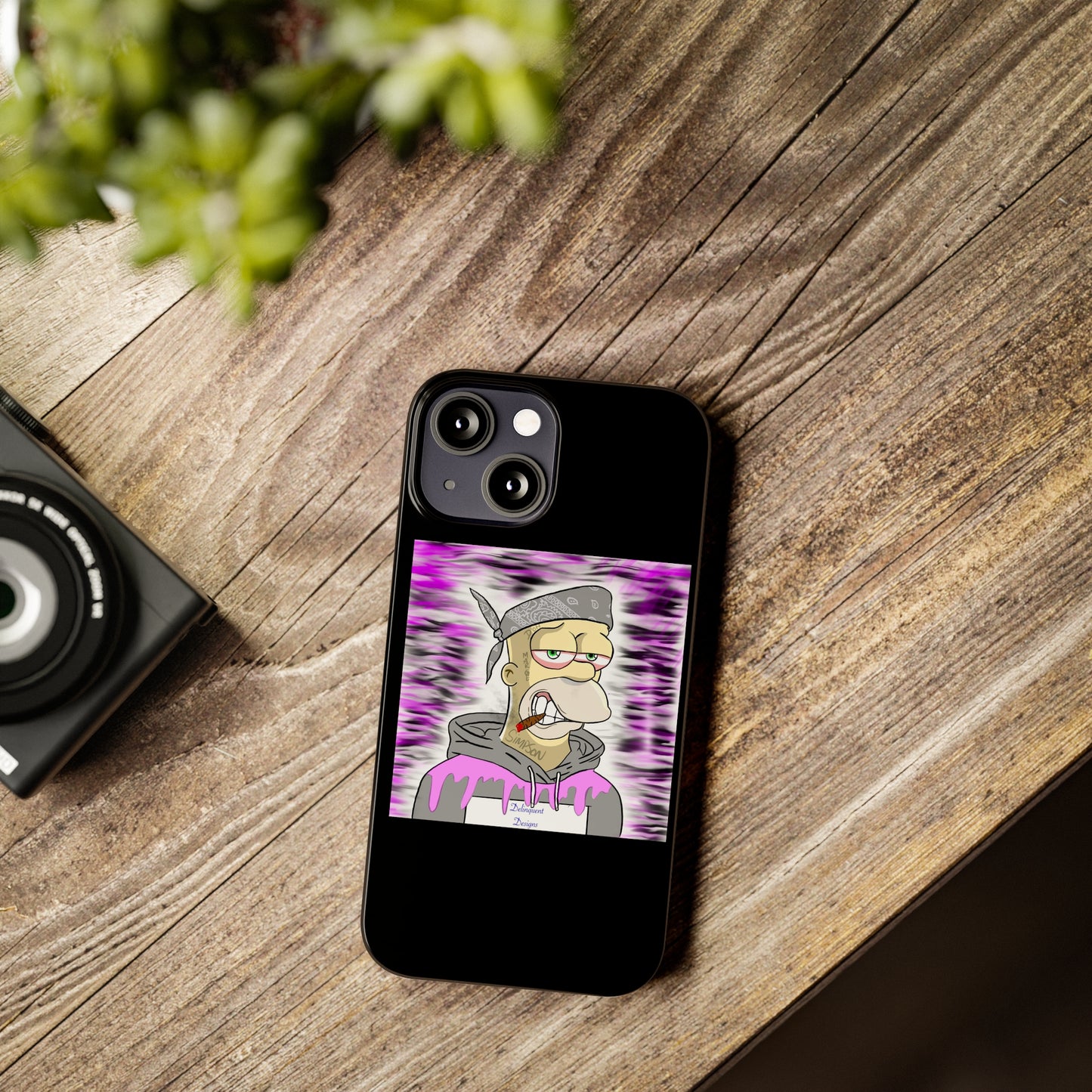 Delinquent Designs Slim Phone Cases