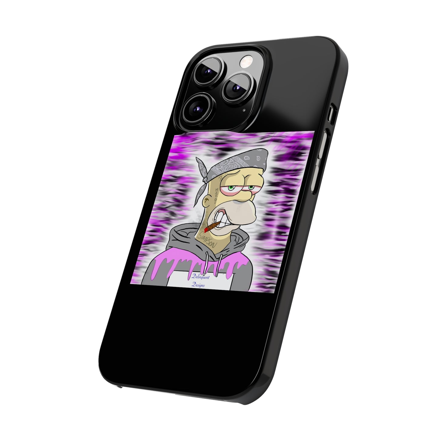 Delinquent Designs Slim Phone Cases