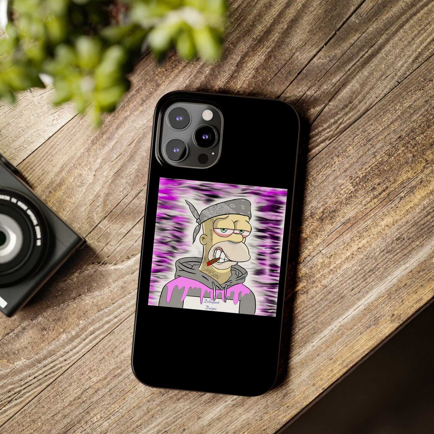 Delinquent Designs Slim Phone Cases