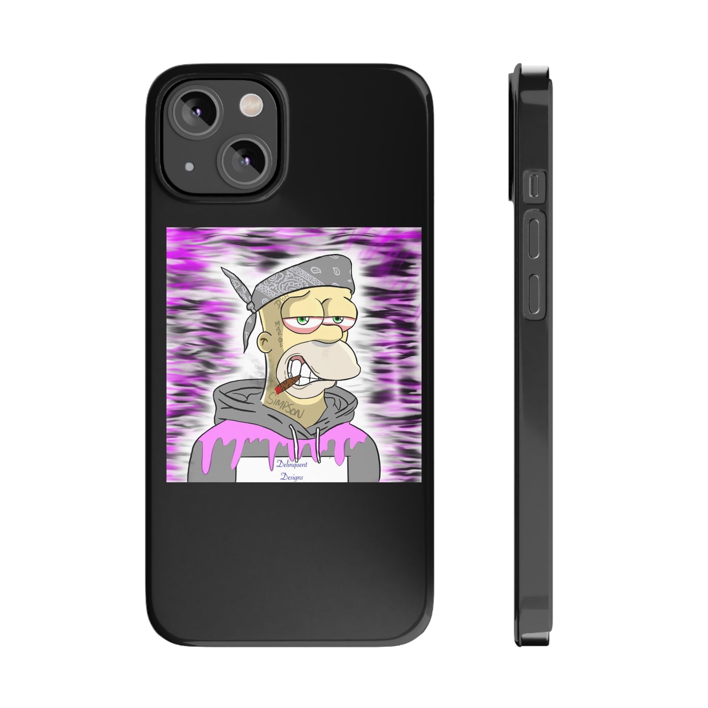 Delinquent Designs Slim Phone Cases