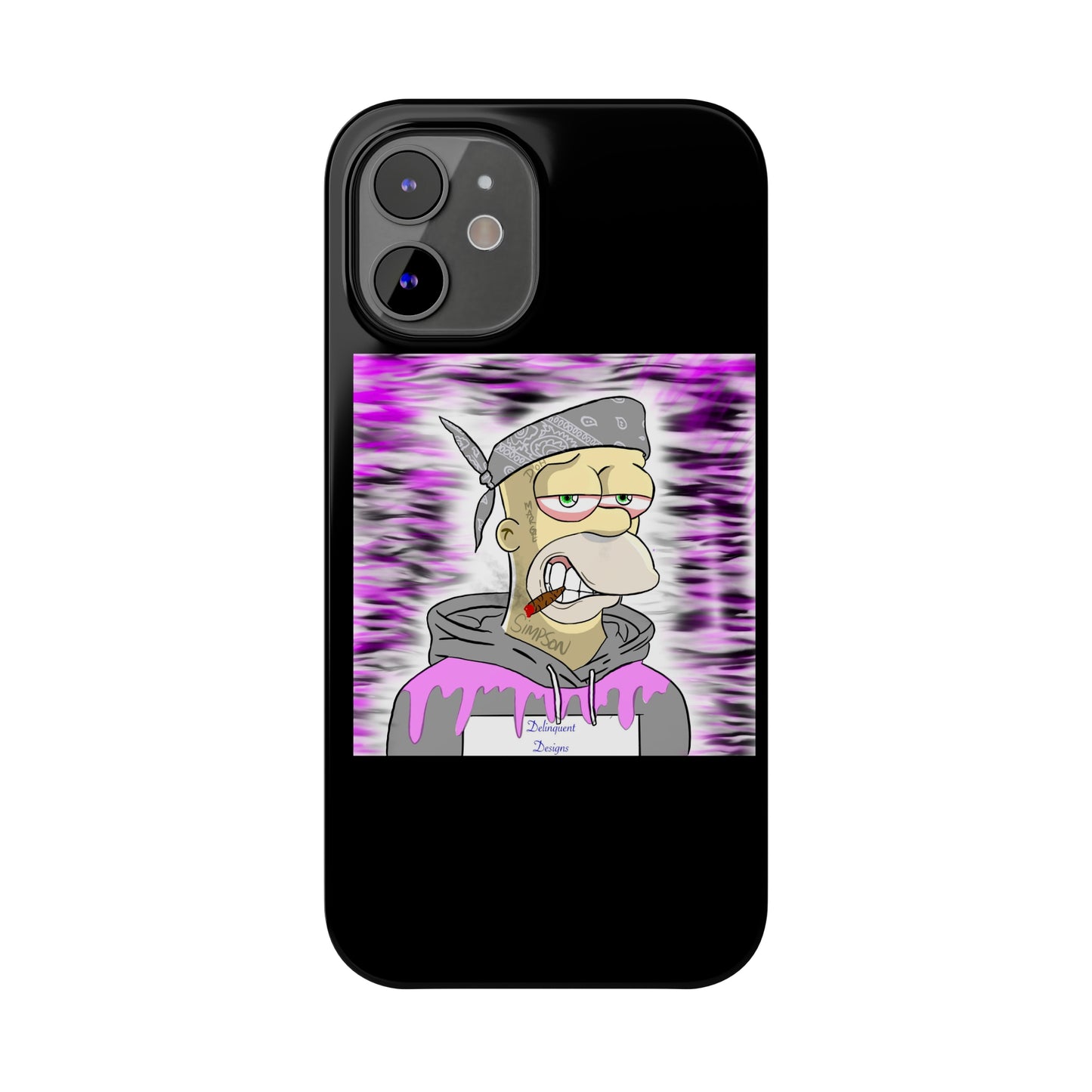 Delinquent Designs Slim Phone Cases