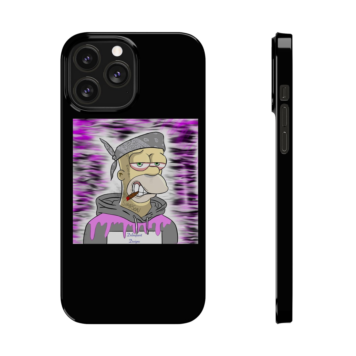 Delinquent Designs Slim Phone Cases