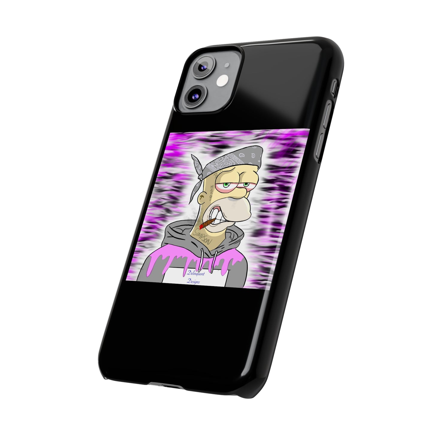 Delinquent Designs Slim Phone Cases